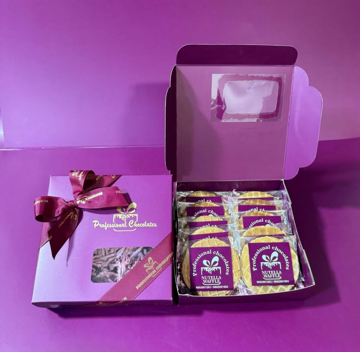 Nutella Waffle Box Of 10 - Image 1